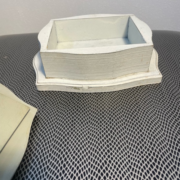 🌿$5 FARMHOUSE SHABBY CHIC Boho Trinket Box🎀 - Picture 8 of 8